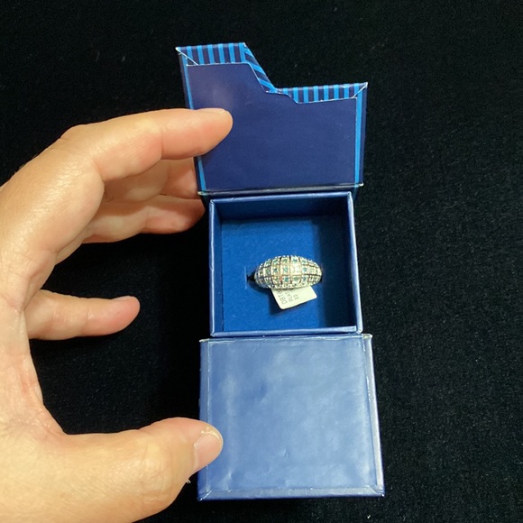 🖤REAL BLUE DIAMOND RING - Picture 10 of 14